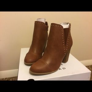 LC Lauren Conrad Shoes - LC Lauren Conrad cognac booties Size 6.5 NWT LC Lauren Conrad Shoes - LC Lauren Conrad cognac booties Size 6.5 NWT